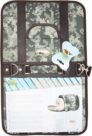 Сумка-переноска для собак, котів та інших тварин BPS, тканинна, розмір M, камуфляж (43.5x25x25 см)