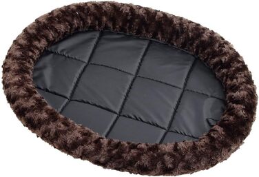 Кербл Pet Kuschelbett: м'яке ліжко для домашніх тварин, 54x45x6 см, коричневе