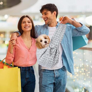 Тканинна переноска для собак, переноска для собак, переноска для собак до 7 кг, переноска Wlpn для собак та котів для прогулянок та активностей на свіжому повітрі