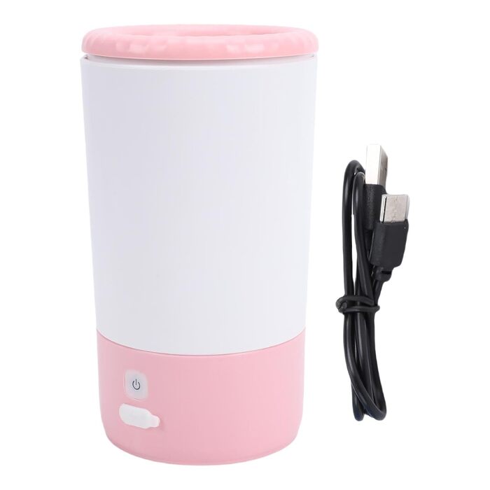 Електричний мийник лап для собак та котів, рожевий - Fockety