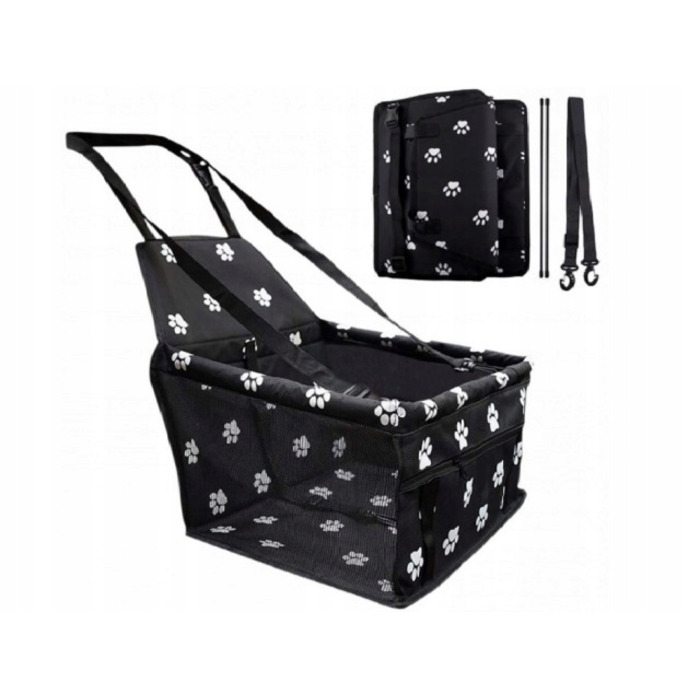 Автомобільний бокс-переноска для собак: захист сидінь та комфортні подорожі (40x24 см)