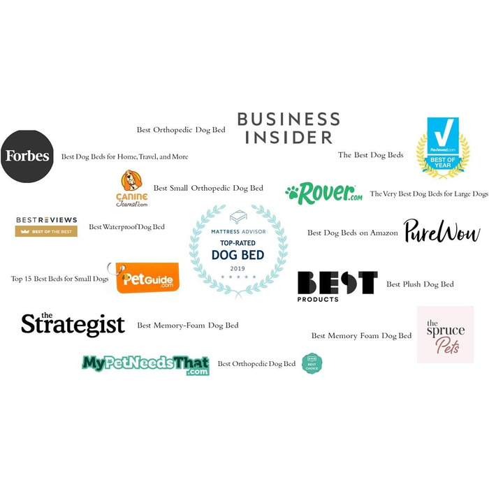 Ліжко для собак PetFusion з memory foam, 91 x 71 x 23 см, пісочник (плюш)