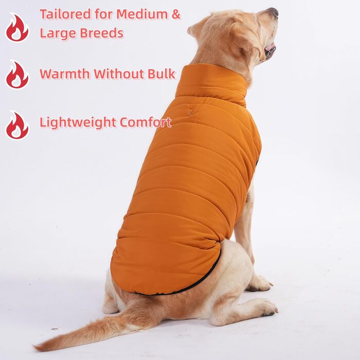 Зимова куртка LovinPet для собак, двостороння, розміри M, L, XL, XXL, куртка з ґудзиками, вітронепроникна, снігонепроникна та водонепроникна, темно-зелена та сіра для холодної погоди