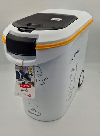 Контейнер для зберігання продуктів Curver, 35 л, білий