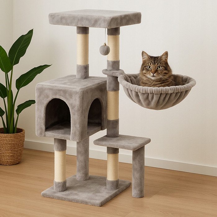 Низька кігтеточка, килимок для дряпання Aga 61 - 100 см