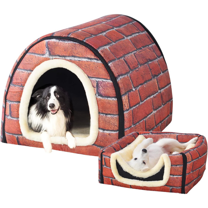 Крісло-лежанка для собак великих порід (2XL), коралловий колір. Зручне, водонепроникне, з антиковзною основою та м'якою підстилкою.