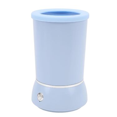 Автоматичний очищувач лап для собак, портативний мийник лап для домашніх тварин з 2 швидкостями, м'які силіконові щетинки, акумулятор 800 mAh, перезаряджається (BLUE)