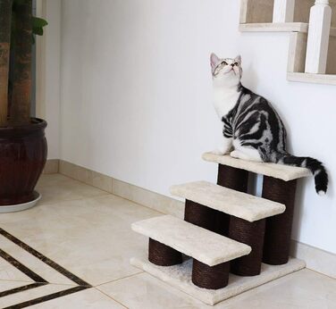 Східці для котів Katzentreppe Easy Climb, 3 сходинки, 45 x 35 x 34 см, до 60 кг