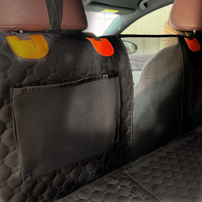 Подовжувач сидіння заднього ряду, чохол для автосидіння для собак, надувний матрац для кемпінгу, гамак, туристичне ліжко, не надувний матрац для авто, SUV, вантажівка, чорний