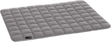 Pointer Лежак для собак 80x60 см, м'який та міцний, машинне прання до 95°C, універсальний килимок для підлоги або захисту дивану, підходить для вулиці, світло-сірий