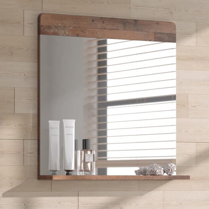 Тумба Vicco Izan біла глянцева 36.6x76.6 см з шухлядою і дверцятами, oldstyle