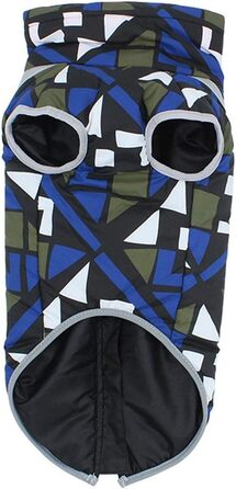 Теплий зимовий одяг для собак: зручний бавовняний халат для маленьких, середніх та великих собак (6XL, блакитний)