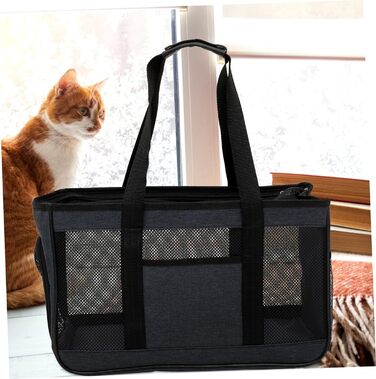 Транспортна сумка для котів та собак Warmhm з вентиляцією, миється, складається, для подорожей та вигулів