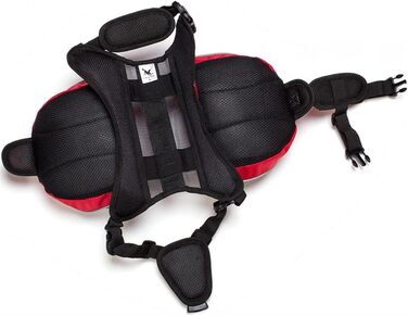 Рюкзак для собак середніх та великих порід, сумка-рюкзак для подорожей, прогулянок та тренувань, водонепроникний, з регульованою шлейкою та ручкою (зелений, L, 28-40 кг)