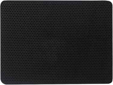 Двошарова килимок для туалету кота EVA, водонепроникний, чорний, 55x75 см