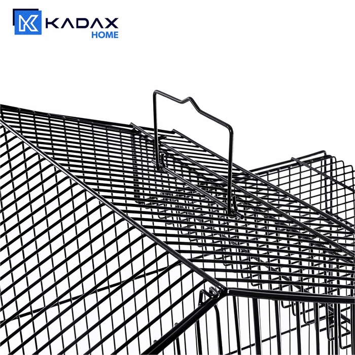 Клітка Kadax, 48 x 36 x 99 см, чорна