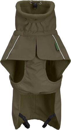 Теплий водонепроникний жилет для такси HUNTER NORDBY оливкового кольору, розмір 33, для маленьких собак з довгим тілом