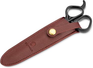 Набір ножиць для догляду за кіньми: ножиці для хвоста та гриви, з чохлом. Нержавіюча сталь, ергономічний дизайн, ідеально для догляду за хвостом та гривою.