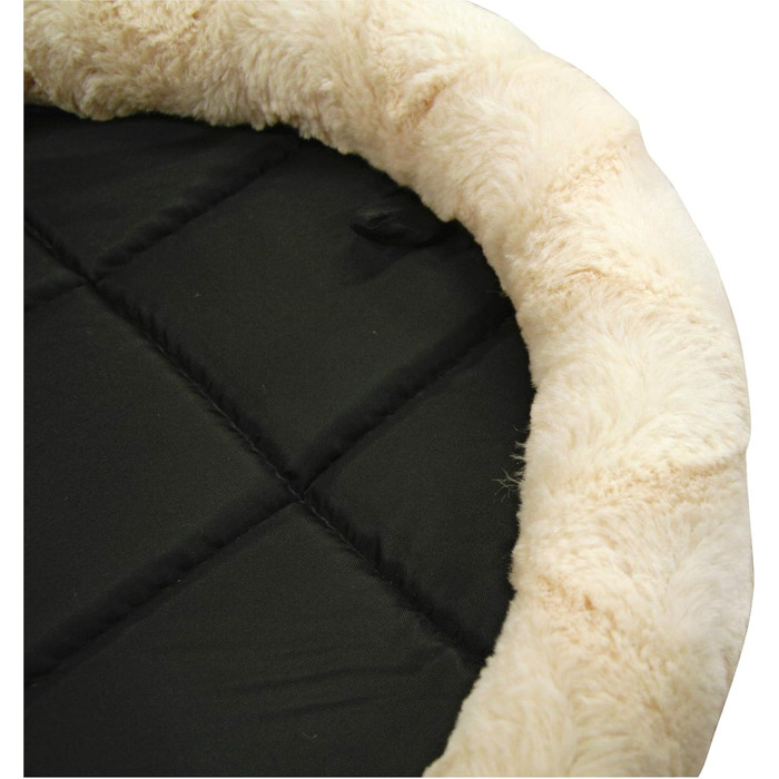 Кербл Pet Kuschelbett: м'яке ліжко для домашніх тварин, 54x45x6 см, бежеве