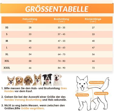 Зимовий одяг для собак Nasjac з відстібаним шлейкою, водонепроникна флісова куртка для собак маленьких, середніх та великих порід, світловідбиваюча регульована пухнаста одяг для собак, жилет для полювання на відкритому повітрі Outdoor Hunter Weste M (Обхв