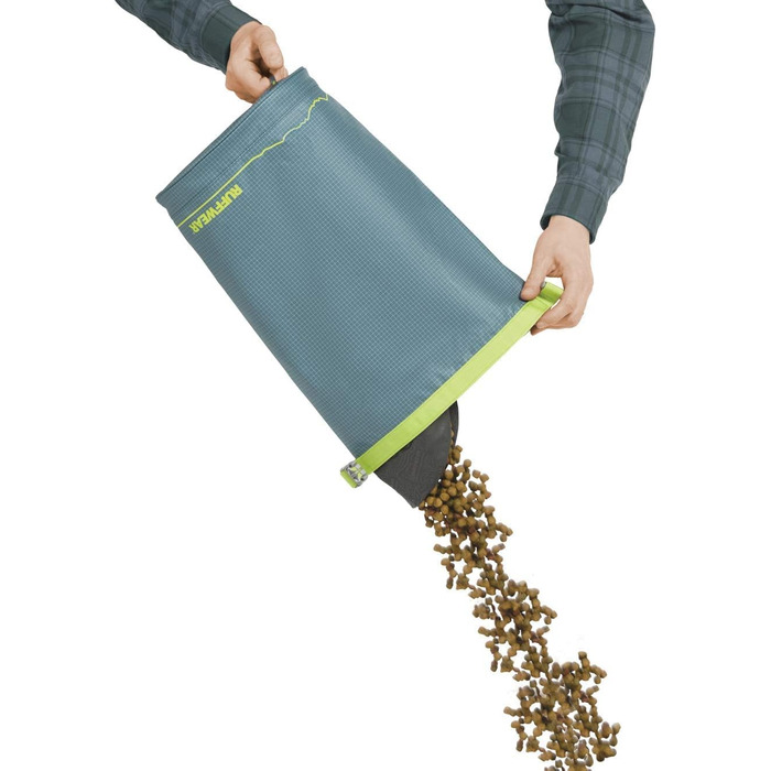 Ruffwear Kibble Kaddie: Переносний мішок для корму для собак, 10L, Blaugrau (Slate Blue)