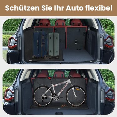 Захист для вантажного відсіку KYG: водовідштовхуючий, стійкий до подряпин, універсальний (105x80 см)