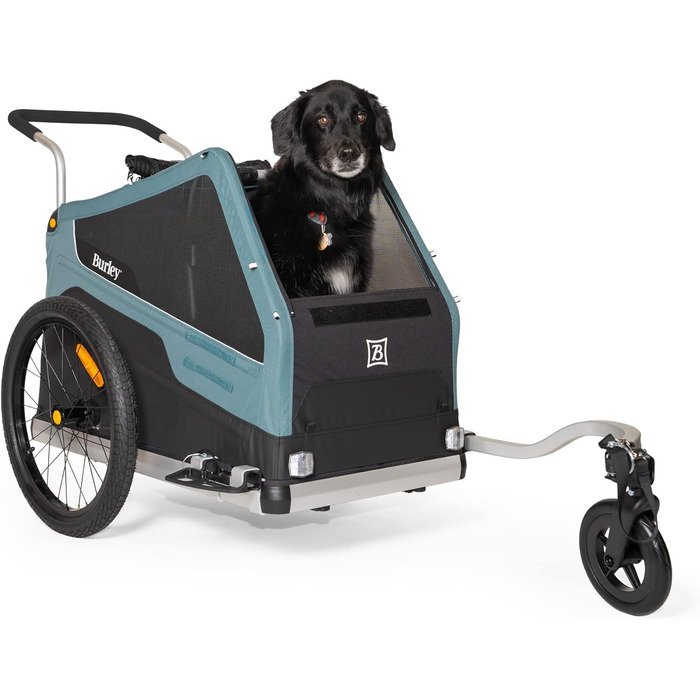 Фahrradanhänger Bark Ranger для дорослих Burley – унісекс, чорний/синій