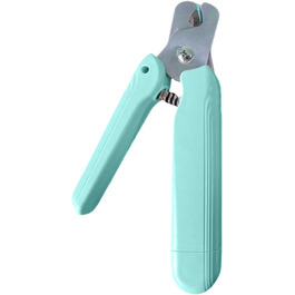 Ножиці для обрізання кігтів собак та котів з LED-підсвічуванням | Безшумні, з захисним насадком та ергономічним дизайном | Для собак та котів будь-яких порід