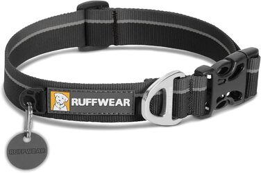 Ошийник для собак Ruffwear Hoopie, регульований, чорний, розмір M (36-51 см), для середніх порід