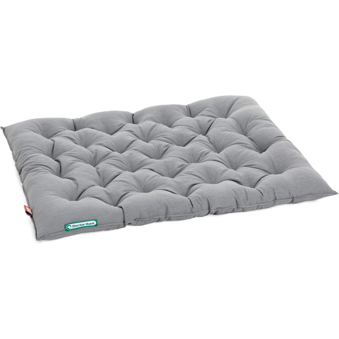 Ортопедичне ліжко для собак Doctor Bark Urban - XXL (100x80 см) - сірий - для великих собак - виготовлено в Німеччині
