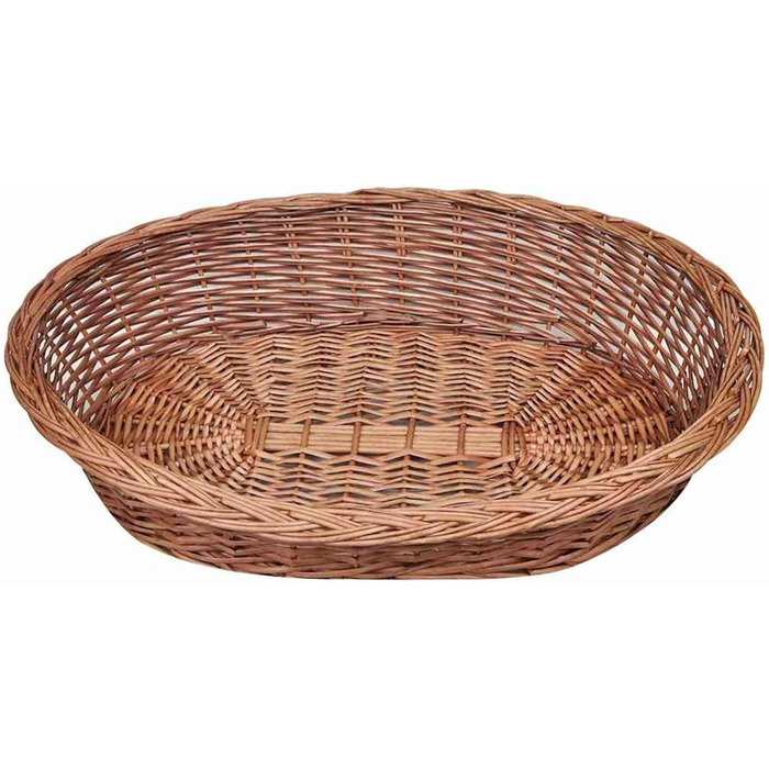 Корзина для тварин Festnight Weide: ліжко для собак та котів, 90x64x20 см, натуральний колір