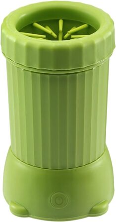 Автоматичний мийка лап для собак: USB-зарядка, для середніх собак, зелена