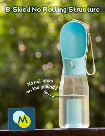 Водяна пляшка для собак MoonyMars - блакитна