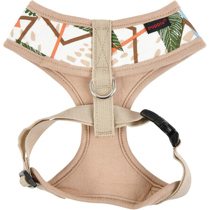 Шлея для собак PUPPIA Botanical Harness A, середня, бежевий