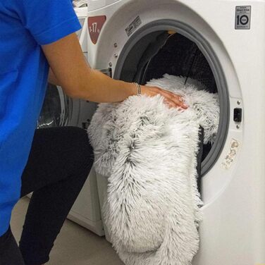 М'яке ліжко для собак, ковдра, подушка для собак середніх та великих порід, килимок для собак та котів, захист дивану, кошик для котів (S, чорний)