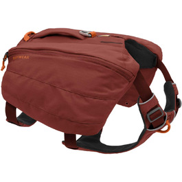 RUFFWEAR Рюкзак-сумка для собак, зручна для тривалих прогулянок і походів, для великих і дуже великих порід, Front Range Day Pack, червоний, розмір L/XL