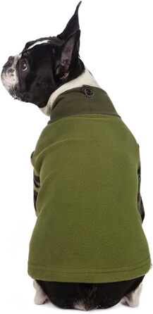 Теплий зимовий халат-піжама для собак, камуфляжний костюм, тепла куртка для собак, одяг для собак (зелений, 2XL, обхват грудей до 59.9 см)