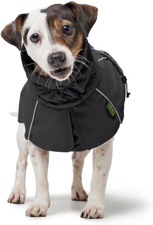 Теплий водонепроникний теплий зимовий одяг для собак HUNTER NORDBY, чорний, розмір 80