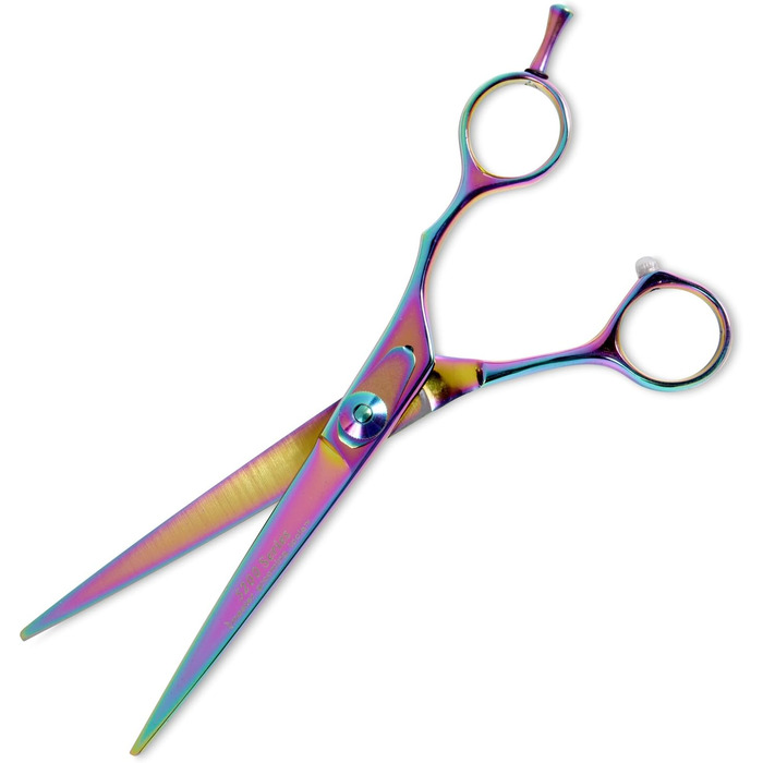 Ножиці для грумінгу Master Grooming Tools 5200 Rainbow Series – професійні ножиці для догляду за шерстю собак, 21,5 см