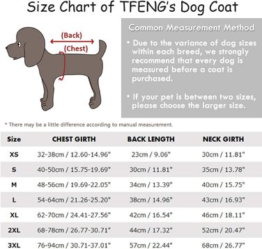 Тепла жилетка для собак TFENG з відбиваючими елементами, розмір XL, помаранчевий колір
