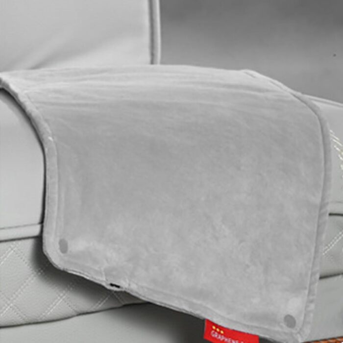 Водонепроникне електричне грілка для котів, цуценят та маленьких собак, 58.4 x 27.9 см, акумуляторний, сірий