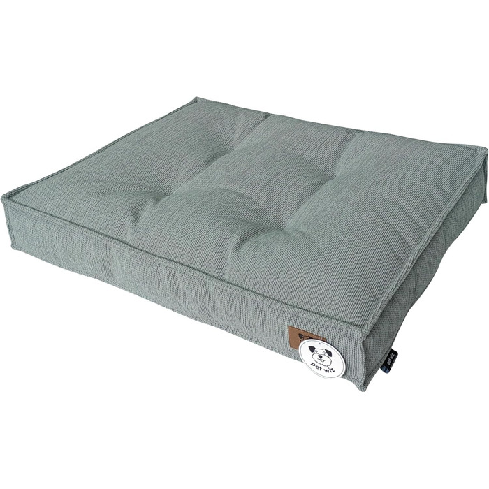 М'яке лежанка для собак з м'якою оббивкою, блакитна, 3 розміри, з антиковзною основою, розмір M (90 x 62 см), S (70 x 55 см)