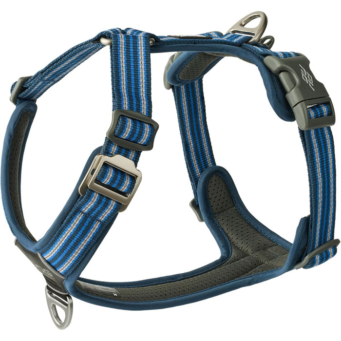 Шлейка для собак DOG Copenhagen Cofort Walk Air 3.0 (Ocean Blue, L) - зручна та легка шлейка для собак та цуценят