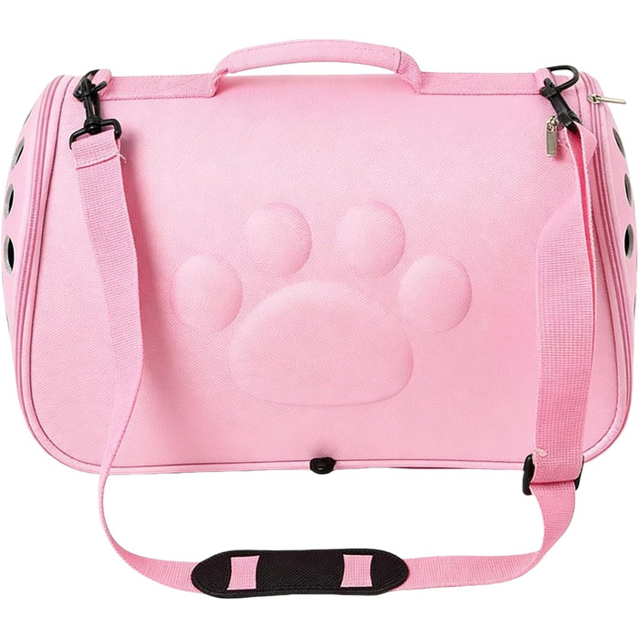 Трансформер-переноска для котів, рожева, M - зручна переноска для подорожей та повсякденних потреб