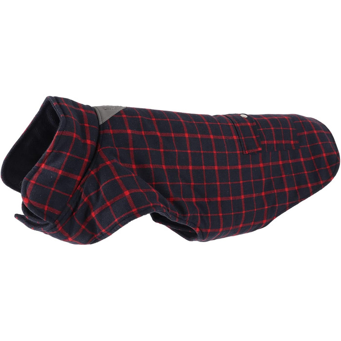 Зимова куртка для собак, теплий вітрозахист, в клітинку, для малих, середніх та великих собак, тепла флісова куртка для активностей на холодному повітрі (розмір XXL)
