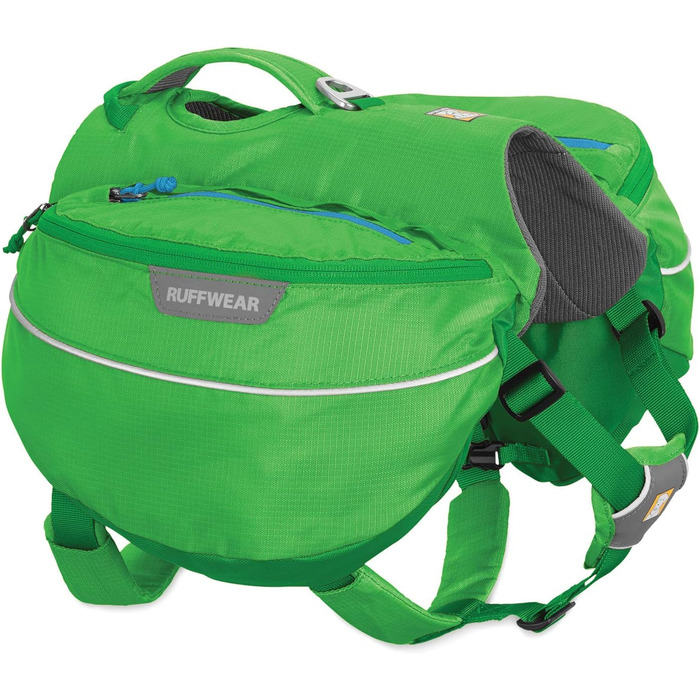 Рюкзак для собак Ruffwear Wander XS, зелений, регульований, для дуже малих порід