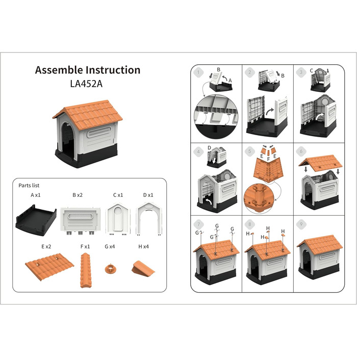 Кізочок для собак Lanco - вольєр для маленьких собак, внутрішній та зовнішній, 68x55x66 см, блакитний та білий