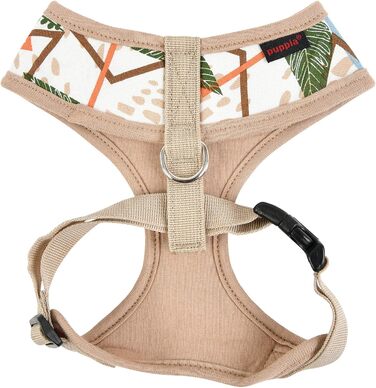 Шлея для собак PUPPIA Botanical Harness A, середня, бежевий