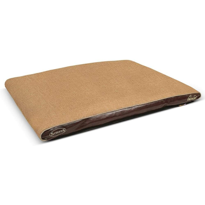 Лежак для собак Scruffs Hilton Memory Foam, середній, 100x70 см, світло-коричневий