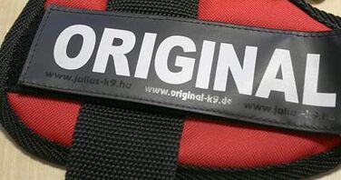 Шлейка Julius K-9 IDC Powergeschirre з індивідуальним написом, для собак маленької, середньої та великої породи, 16IDC+CUSTOMP-ANT (Червона)